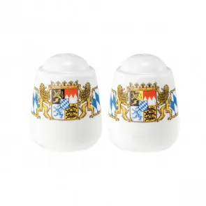 [PR/02307] Salz + Pfefferstreuer Set Bayern-Serie
