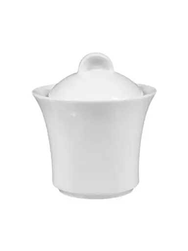 [PR/02377] Zuckerdose 0,25 l Form Savoy weiß Seltmann 