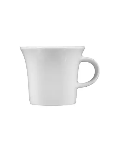 [PR/02384] Espresso-Obere 0,09 l Kelch Form Savoy weiß Seltmann      