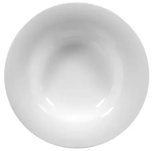 [PR/02408] Gourmetteller 21 cm tief rund Form Savoy weiß Seltmann 