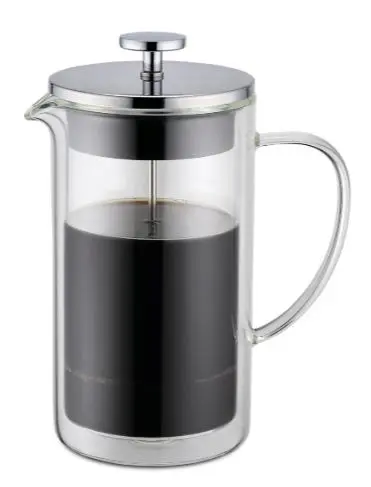 [PR/04930] Pressfilterkanne Borosilikatglas doppelwandig 0,4 L