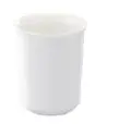 [PR/02686] Becher / Zahnputzbecher 250 ml weiß Melamin  