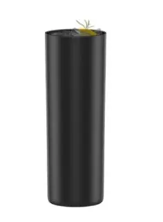 [PR/01339] Campari Glas schwarz New York Bar 
