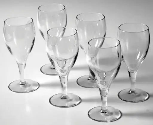 [PR/02748] Weinglas Hostellerie 19 cl  0,1 l /-/ geeicht - Restposten   