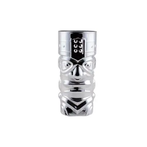 [PR/00346] Tiki Cocktailbecher 450 ml silberfarben