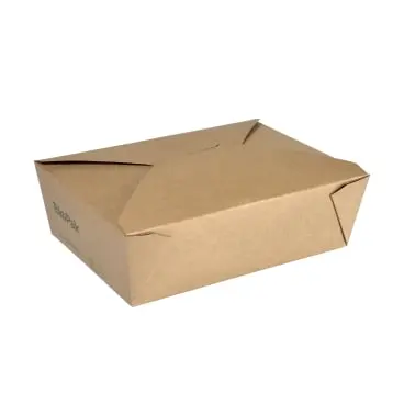 [PR/02782] Foodbox eckig braun 750 ml  - Restposten - 50 Stück