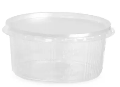 [PR/02829] Deckel zu Runddose / Feinkostbecher 237 ml rPET  50 Stück - Restposten