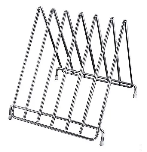 [PR/00607] Schneidbrett Halter Edelstahl 