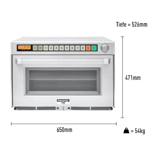 [PR/06102] Mikrowelle NE-1880 Gourmet Klasse