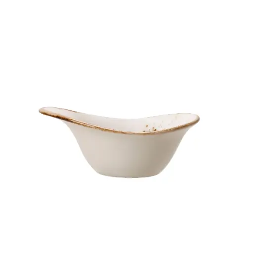 [PR/02911] Bowl Freestyle 13 cm tief Serie Craft weiß - Restposten