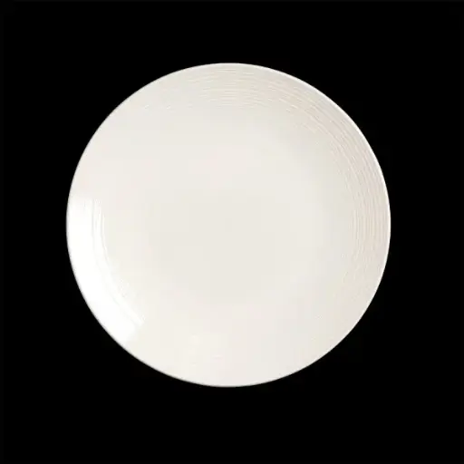 [PR/06917] Teller flach 23 cm coupe Concorde weiß  