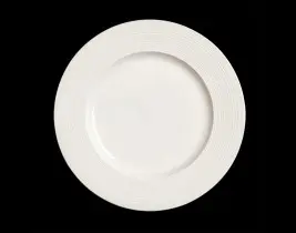 [PR/03081] Teller flach 27 cm Fahne Concorde weiß  