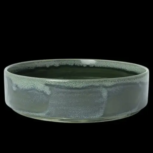 [PR/03124] Stacking Deep Plate 122 cl Aurora Vesuvius Burnt Emerald