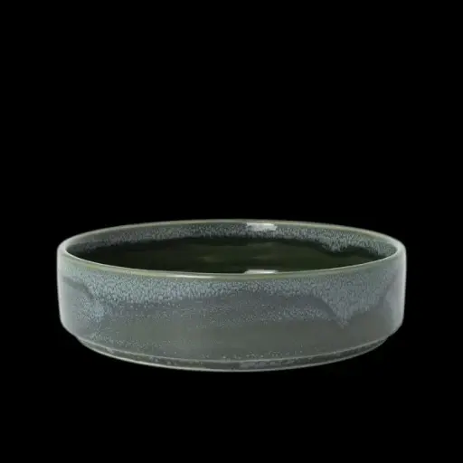 [PR/06972] Stacking Deep Plate 65,9 cl Aurora Vesuvius Burnt Emerald