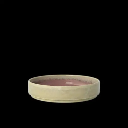 [PR/03134] Stacking Deep Plate 30,2 cl Aurora Vesuvius Rose Quartz