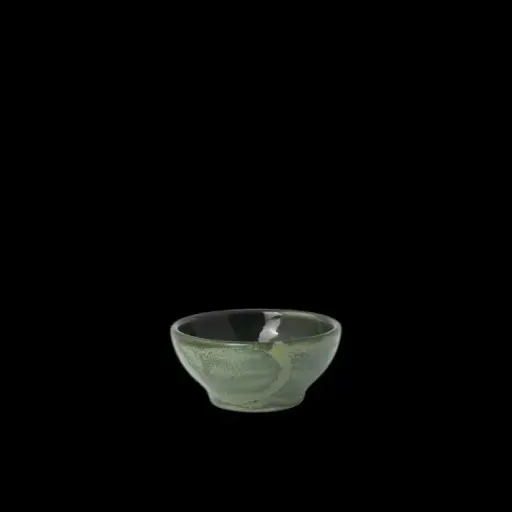 [PR/03149] Tulip Bowl 7 cm Aurora Vesuvius Burnt Emerald