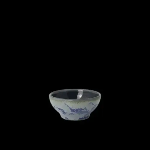 [PR/03150] Tulip Bowl 7 cm Aurora Vesuvius Lapis