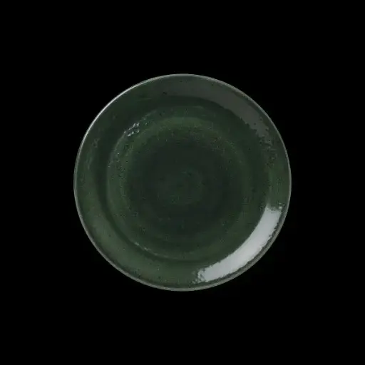 [PR/00367] Coupe Plate 20,25 cm Vesuvius Burnt Emerald