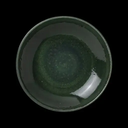 [PR/00378] Coupe Bowl 29 cm Vesuvius Burnt Emerald