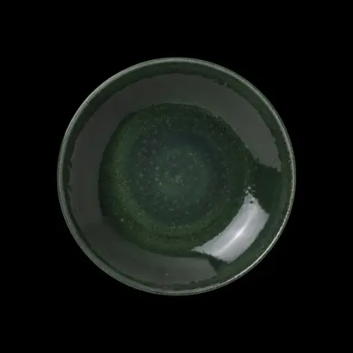 [PR/00381] Coupe Bowl 25,5 cm Vesuvius Burnt Emerald