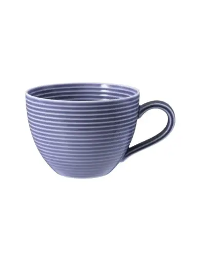 Milchkaffee-Obere 0,35 l mit Relief BEAT Color Glaze  