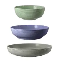 Foodbowl mit Relief BEAT Color Glaze 