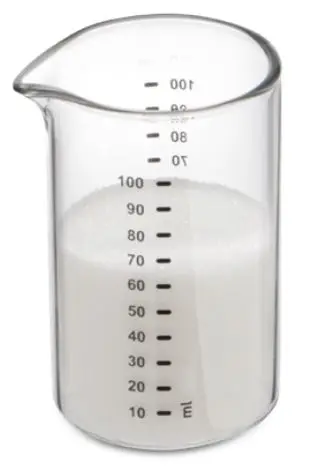 [PR/07303] Mini Messbecher Glas 100 ml