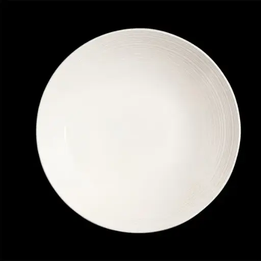 [PR/01449] Teller tief 25,5 cm coupe Concorde weiß  