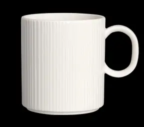 Becher mit Henkel Concorde weiß