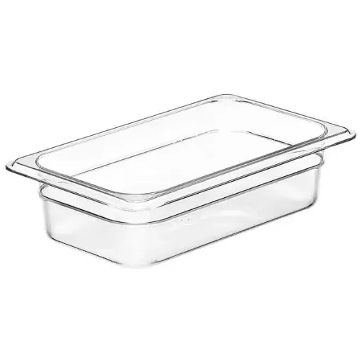 [PR/00415] GN-Behälter 1/4-65 mm durchsichtig Polycarbonat