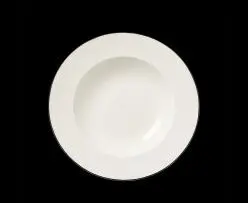 [PR/01561] Müslischale Concorde farbiger Rand schwarz