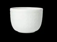 [PR/01607] Zucker-/Bouillonschale BEAD weiß 