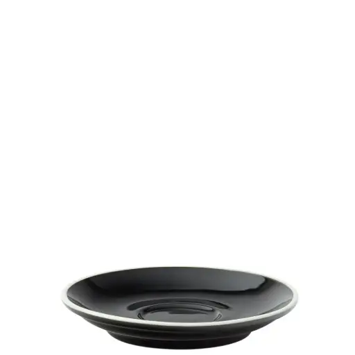 [PR/04008] Barista Espresso Black Saucer 5" (12cm)