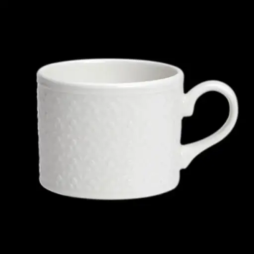 [PR/01258] Capuccino-Obere 35 cl BEAD weiß Accent 