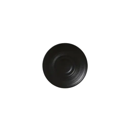 [PR/04026] Mocca Untere 11.75cm Concorde Vollglasur schwarz / Noir
