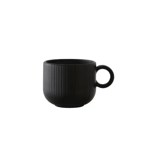 [PR/04036] Mocca Obere 8.5cl Concorde Vollglasur schwarz / Noir