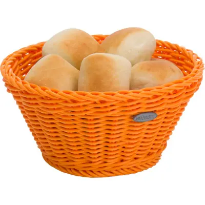 [PR/04110] Korb »Coolorista« rund, Ø 18 x 10 cm, orange