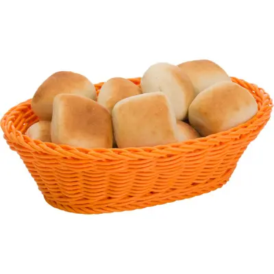 [PR/04133] Korb »Coolorista« oval, 23,5 x 16 x 6,5 cm, orange