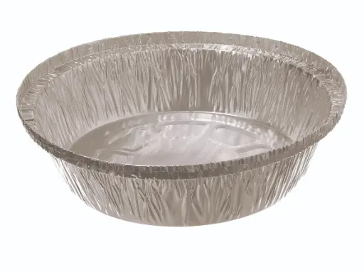[PR/04155] Schalen Alu rund 830 ml Ø 18,2 cm · 4,3 cm - 100 Stück 