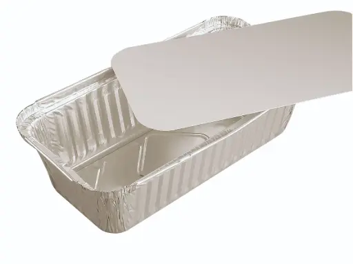 [PR/04162] Schalen Alu eckig 900 ml 21,8 x 11,3 x 5,4 cm - 100 Stück 