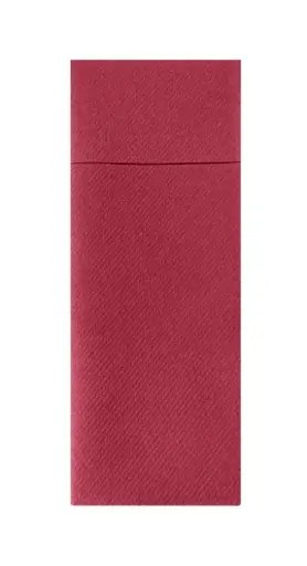[PR/04169] Besteckserviette AIRLAID 40 x 33 cm 1/8 Falz bordeaux - 160 Stück 