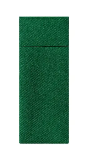 [PR/04171] Besteckserviette AIRLAID 40 x 33 cm 1/8 Falz grün - 160 Stück   