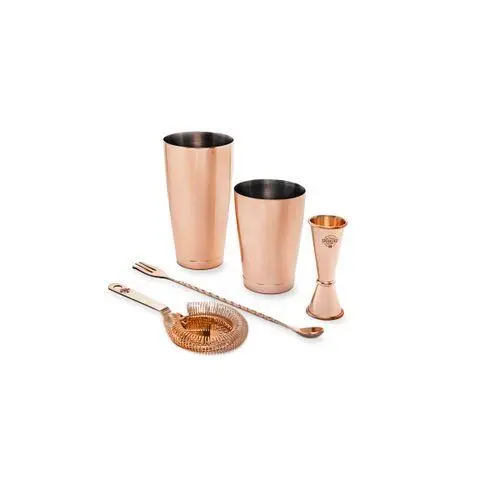 [PR/04205] Cocktail Basic Set 5 tlg. Kupfer