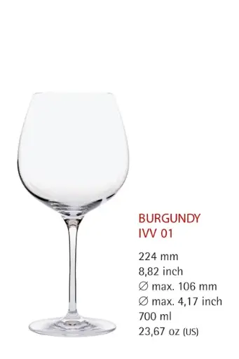 [PR/04272] Burgunder 01 mit Füllstrich 0,1 l + 0,2 l Serie 1832 In Vino Veritas 