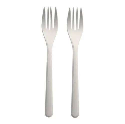 [PR/00892] Mehrweg-Gabeln PP-MF 18,5 cm weiss extra stabil "Circulware by Haval"