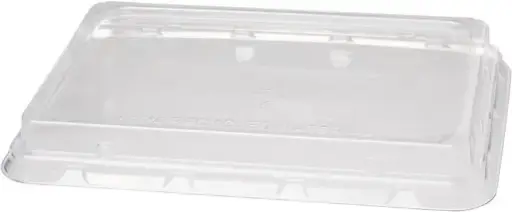 [PR/04368] Deckel hoch rPet zu Schale eckig 1200 ml  - 240 Stück 