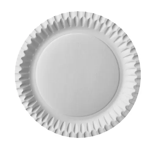 [PR/00912] Teller Pappe "pure" rund Ø 23 cm weiss