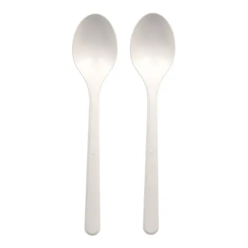 [PR/00927] Mehrweg-Löffel PP-MF 18,5 cm weiss extra stabil "Circulware by Haval"