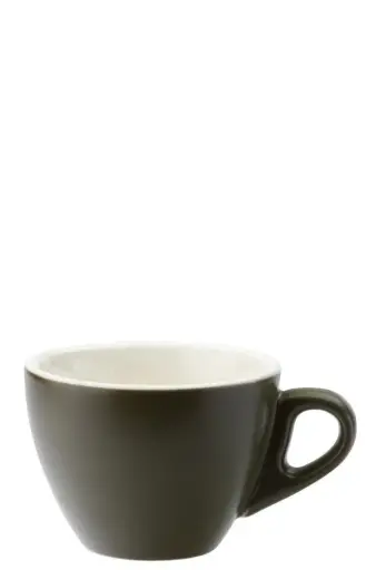 [PR/04483] Barista Flat White Matt Olive Cup 5.5oz (16cl)  