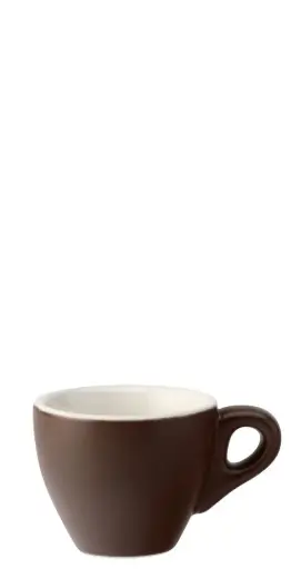 [PR/04492] Barista Espresso Matt Brown Cup 2.75oz (8cl) 
